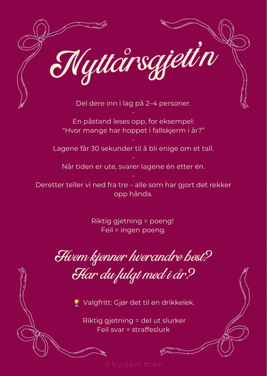 Nyttårsgjettn