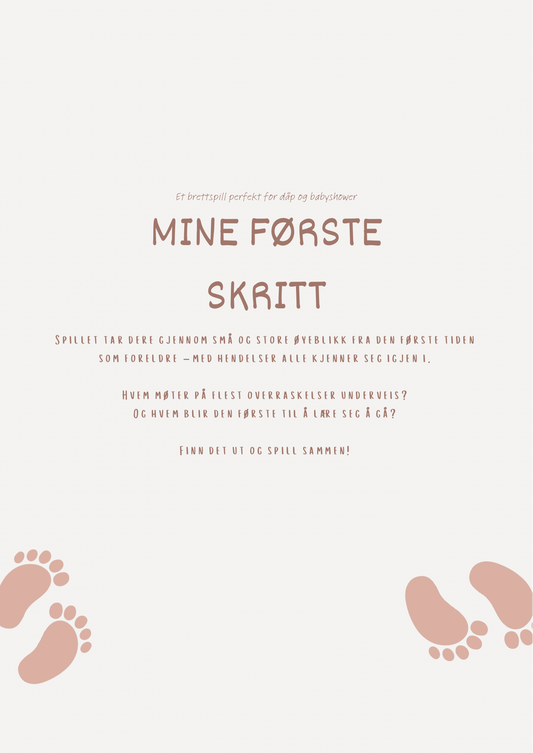 Mine første skritt - stigespill