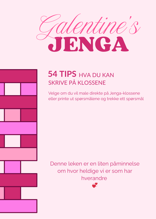 Jenga - Galentine